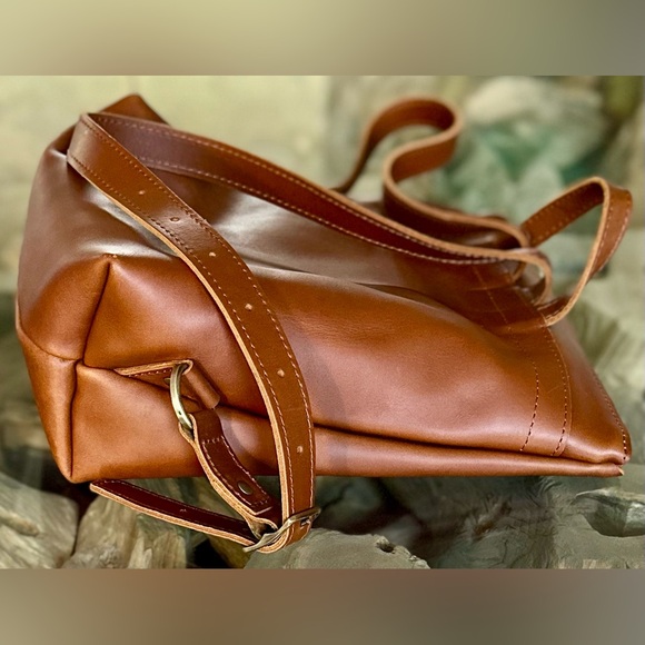 🎸Portland Leather🎸🔥NWT🔥Classic Tote Backpack - Picture 13 of 16